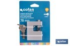 Anti-lever padlock Quality Plus - Cofan
