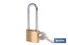 Candado de Latón Arco Largo Quality Plus - Cofan