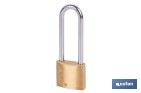 Candado de Latón Arco Largo Quality Plus - Cofan