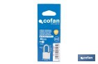 Candado Inoxidable Quality Plus - Cofan