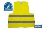 Gilet réfléchissant | Couleur jaune | Taille XXL | EN ISO 20471 | Catégorie III - Cofan