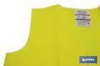 High visibility vest | Yellow | Size for children | EN ISO 20471 | CAT III - Cofan