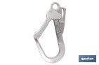 Safety snap hook | Steel for scaffolds | Double action self-locking system - Cofan