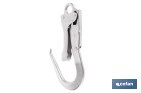 Safety snap hook | Steel for scaffolds | Double action self-locking system - Cofan