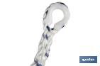 Safety shock absorber | With safety lanyard of 1.5m | White - Cofan