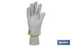 Cow grain leather gloves | Excellent tactile feel | Perfect fitting | Protect and safe your hands - Cofan