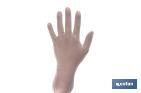 BOÎTE DE 100 UNITÉS DE GANTS EN VINYLE | NON POUDRÉS | AMBIDEXTRES | APPROPRIÉS POUR USAGE ALIMENTAIRE | ÉLASTIQUES ET RÉSISTANTS