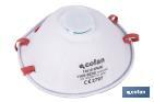Masque FFP3 NR | Avec valve extra confort | Protection auto-filtrante | Pack de 10 unités - Cofan
