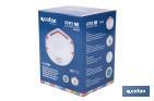 Masque FFP3 NR | Avec valve extra confort | Protection auto-filtrante | Pack de 10 unités - Cofan