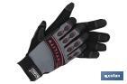 Guantes antivibración foam modelo Utility | Cómodos y duraderos | Reforzados de PVC | Ideal para riesgos mecánicos - Cofan