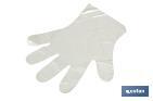 Box of 10,000 HDPE polyethylene gloves | Protection and hygiene | Useful and efficient gloves | Ideal for supermarkets - Cofan
