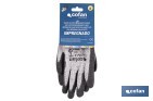 Guantes anticorte ultraligeros impregnados de PU negro | Protección mecánica | EN 388 4X43D – EN 21420 | Disponibles desde la talla 7 hasta la 11 - Cofan