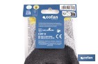 Guantes anticorte ultraligeros impregnados de PU negro | Protección mecánica | EN 388 4X43D – EN 21420 | Disponibles desde la talla 7 hasta la 11 - Cofan