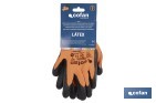 Guantes de protección naranja flúor con látex térmico | Protección mecánica y aislamiento térmico | EN 388 – EN 511 | Disponibles desde la talla 7 hasta la 11 - Cofan