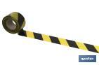 Warning tape "Yellow and black" - Cofan