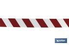 Warning tape "Red and white" - Cofan