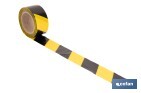 Warning tape "Yellow and black" - Cofan