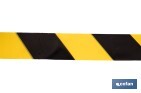 Warning tape "Yellow and black" - Cofan