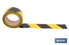 Warning tape "Yellow and black" - Cofan