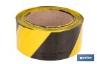 Warning tape "Yellow and black" - Cofan
