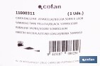 Warning tape "Yellow and black" - Cofan