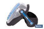 Rodilleras de gel estabilizadoras para trabajo | Protección y confort para construcción, agricultura y bricolaje | Pack de 2 rodilleras negras y azules - Cofan