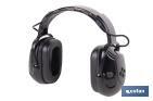 Cascos antirruido con Bluetooth | Reducción de sonido (SNR) 29 dB | Protección auditiva con micrófono y control de volumen - Cofan