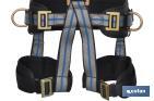 Harnais antichute | Pour travaux en suspension | Cuisses et ceinture réglables | Taille unique standard - Cofan