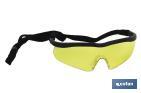 Óculos de Segurança Sport Ambar | Proteção UV - Cofan