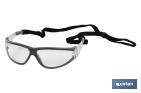 Wraparound safety glasses | Scratch resistant glasses | Greater safety in do-it-yourself projects and welding works, among others - Cofan