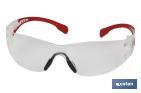 Occhiali di protezione e sicurezza super leggeri | Con lenti chiare | Maggiore protezione e sicurezza sul lavoro - Cofan