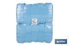 Disposable shoe covers | Slip resistant | Material: polypropylene | Colour: blue | One size fits all | Available in packs of 100 pieces - Cofan