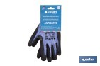 Guantes mecánicos anticorte impregnado en nitrilo Sandy Coating | Conforme con EN 388:2016 | Disponible desde la talla 6 hasta la 11 - Cofan