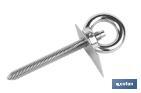 Punto de anclaje de acero inoxidable 304 | Resistencia: 23 kN | Conforme a EN 795:2012 | Ideal para trabajos verticales - Cofan