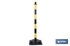PARKING POST - YELLOW/BLACK