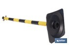 Parking post - yellow/black - Cofan