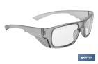 Lunettes de sécurité graduées | Protection contre les impacts et les projections | Verres unifocaux | Disponibles en différentes graduations - Cofan