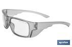 Lunettes de sécurité graduées | Protection contre les impacts et les projections | Verres unifocaux | Disponibles en différentes graduations - Cofan