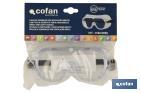 LUNETTES DE SÉCURITÉ À VENTILATION DIRECTE - Cofan