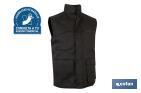 GILET MULTITASCHE | IMBOTTITO | MODELLO COLT | COMPOSIZIONE: 65% POLIESTERE E 35% COTONE | COLORE: NERO