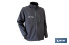 Softshell Jacket | Black | Líster Model | Composition: 94% Polyester & 6% Elastane - Cofan