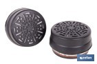 SET DE 2 FILTROS A1P3 PARA MÁSCARA COMPLETA COFAN | PROTECCIÓN FRENTE A GASES, VAPORES Y PARTÍCULAS P3
