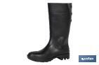 Bota de Agua | Alta de Seguridad S-5 | Color Negro | Fabricada PVC - Cofan