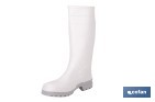 Rain Boot | High Shaft | PVC | White | Non-Slip Sole and Abrasion Resistant - Cofan