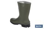 Bota de Agua | Meio Cano | Fabricada PVC | Cor Verde | Sola AntiDerrapante - Cofan