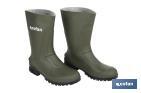 RAIN BOOT | HALF-CUT RAIN BOOT | PVC | GREEN | NON-SLIP SOLE