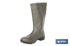 Rain Boot | Green | Security S5 | PVC | Steel Toe Cap and Insole - Cofan