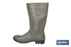 Rain Boot | Green | Security S5 | PVC | Steel Toe Cap and Insole - Cofan