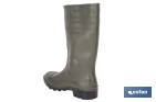 Rain Boot | Green | Security S5 | PVC | Steel Toe Cap and Insole - Cofan