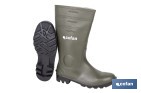 Rain Boot | Green | Security S5 | PVC | Steel Toe Cap and Insole - Cofan